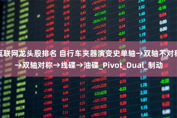 互联网龙头股排名 自行车夹器演变史单轴→双轴不对称→双轴对称→线碟→油碟_Pivot_Dual_制动