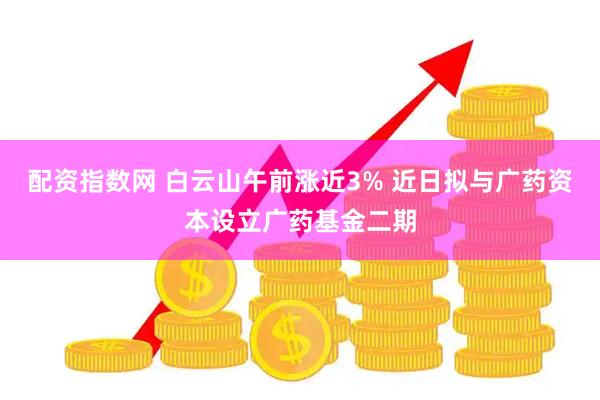 配资指数网 白云山午前涨近3% 近日拟与广药资本设立广药基金二期